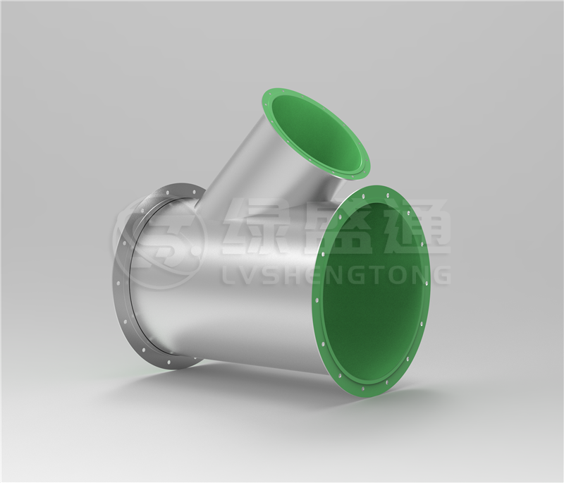 45°斜叉三通